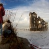 Onlookers take what they thought would be the very last images of this famous house