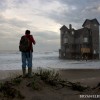 Serendipity the house from Nights in Rodanthe Movie puts up its last major battle before being moved to a new location.