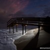 This bridge use to connet to the oceanfront where 6-8 foot high sand dunes use to be on either side.