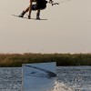 Kiteboarder Eric Rienstra off the REAL Kicker in Cape Hatteras, NC