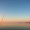 overlooking the Pamlico Sound no a wind day