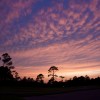 a moody sunset in cape hatteras, nc
