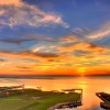 a classic cape hatteras sunset