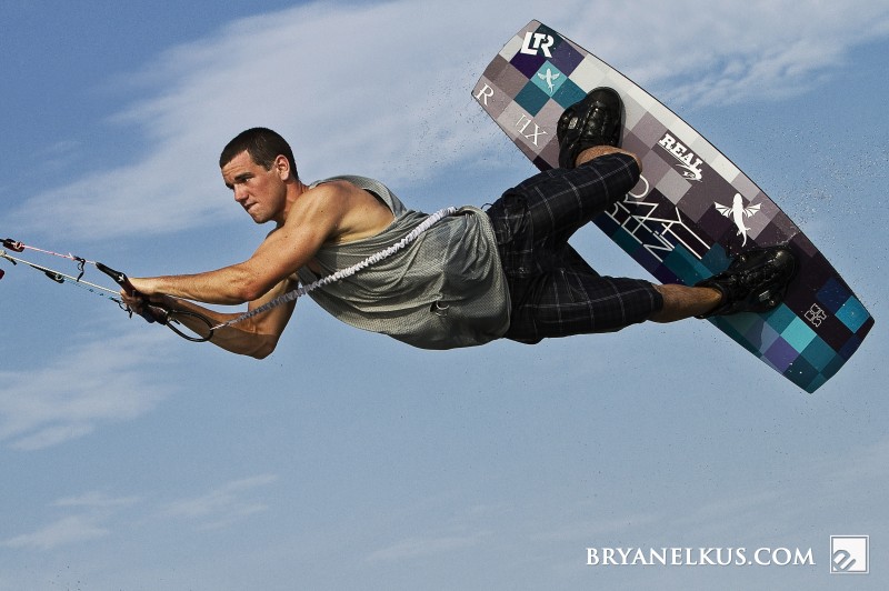 BRYANELKUS_255658 Pro Kiteboarder Brian Smith Kiteboarding