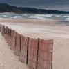 Rough waters on lake michigan in the fall