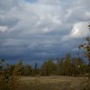 stormy skies on the west coast of michigan