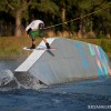 Brandon Scheid wakeboarding at the East Coast Cable Park