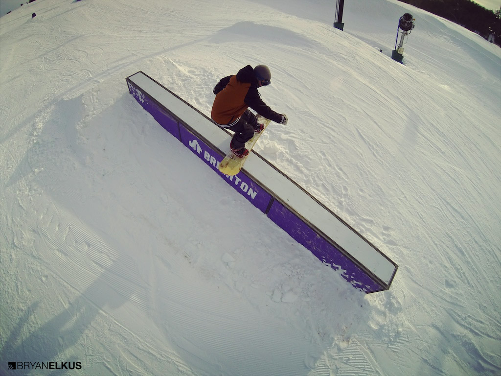 Feb. Snowboarding at Mt Brighton