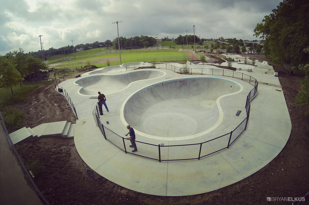 Ann Arbor Skatepark Build Update 14