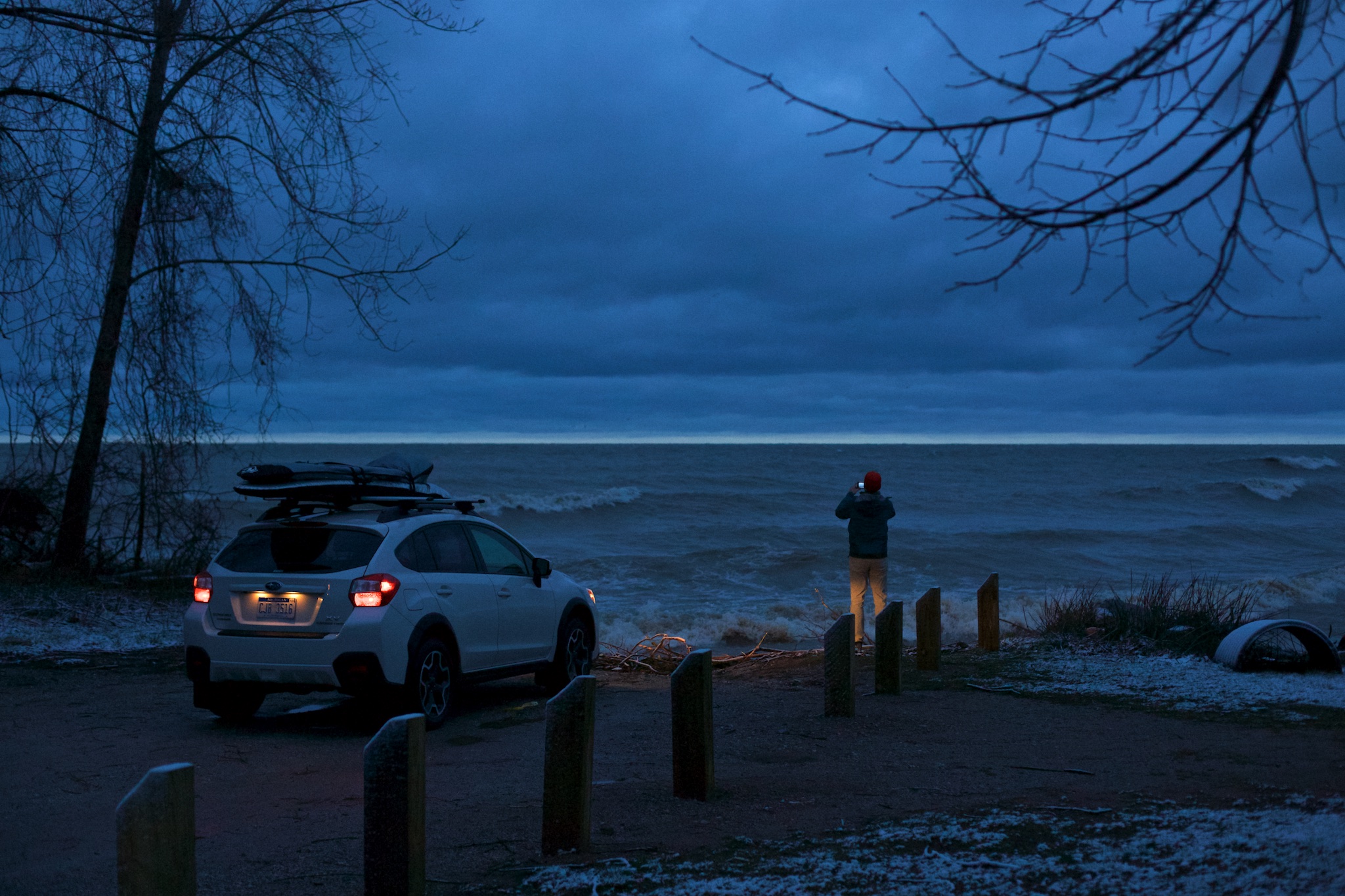 Late Winter Surf in the Thumb
