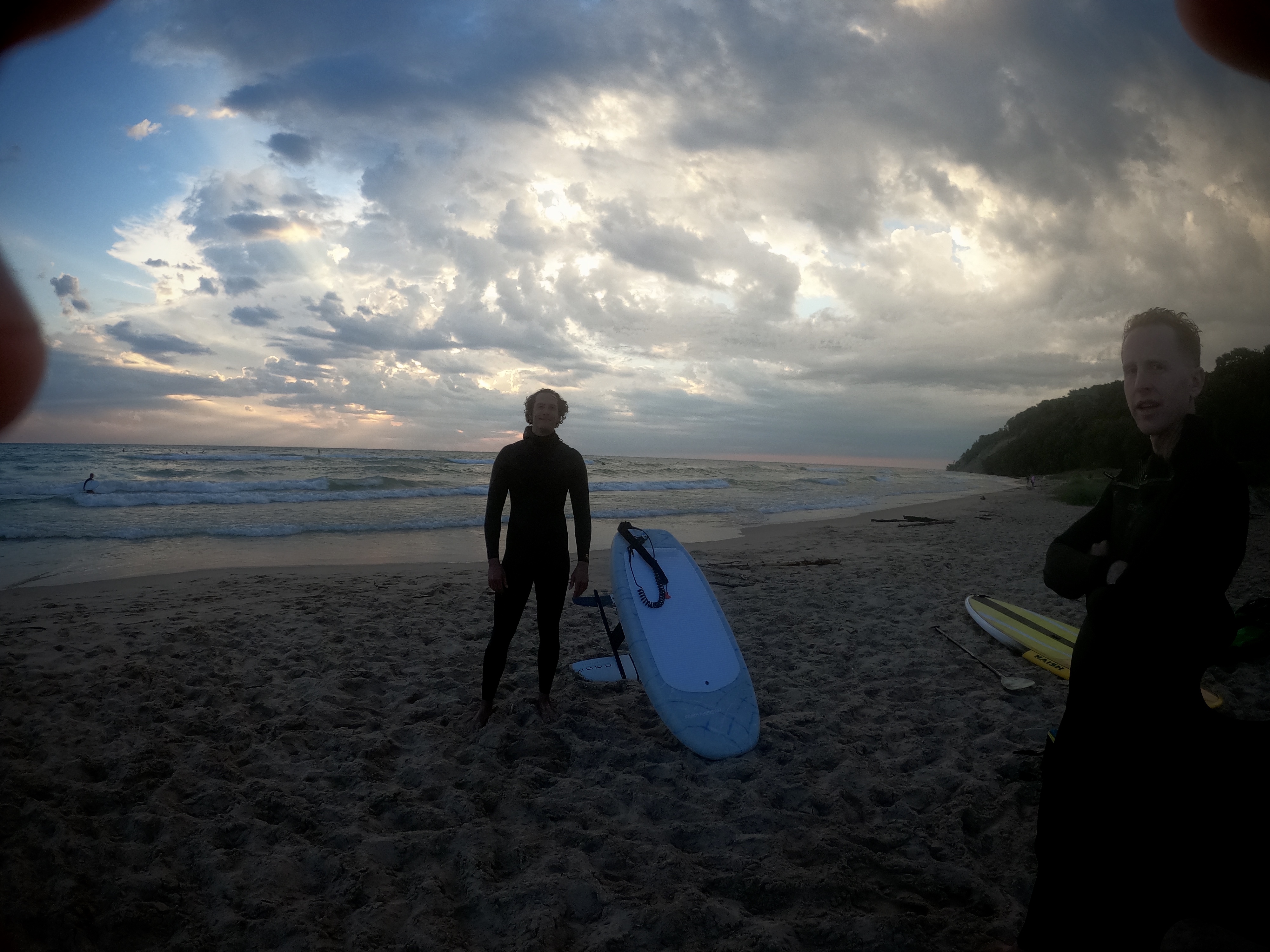 Northern MI Foil Surf Session